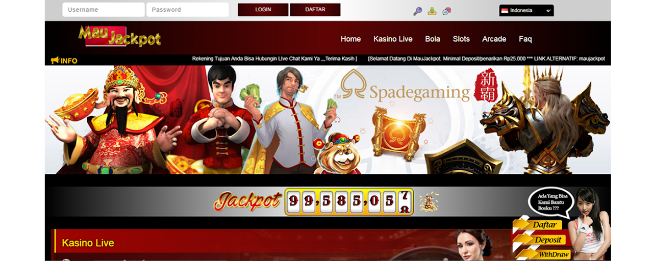 MAUJACKPOT SITUS SLOT JACKPOT ONLINE TERBAIK Preview image 2