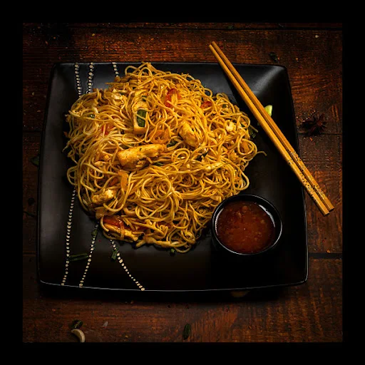 Veg Singapore -Style Noodles