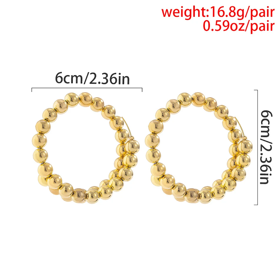 Bague Oversize de Mode Européenne et Américaine