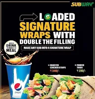 Subway menu 1