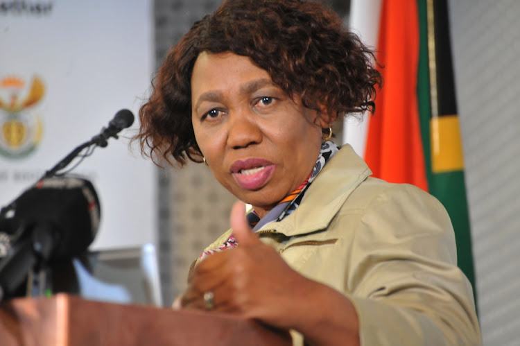 Basic education minister Angie Motshekga