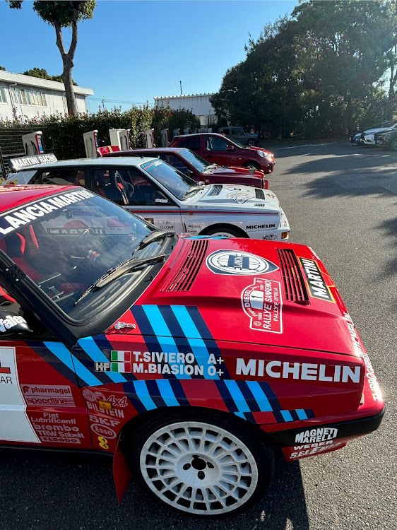 デルタのRally JAPAN 2024・三菱オートギャラリー・LANCIA  DELTA integrale 16V・LANCIA DELTA EVO MARTINI 5・LANCIA DELTA EVO2 collezioneに関するカスタム事例の投稿画像6枚目