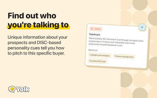 Yolk - Sales Call Assistant screenshot 3