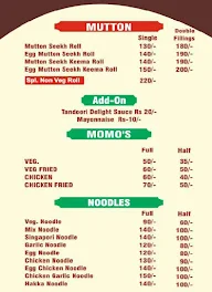 Kathi Roll Corner menu 3