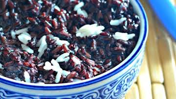 Black Rice Pudding Recipe