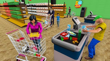 Pretend Supermarket shopping Screenshot