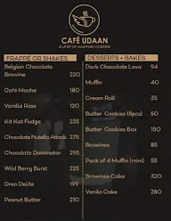 Cafe Udaan menu 1