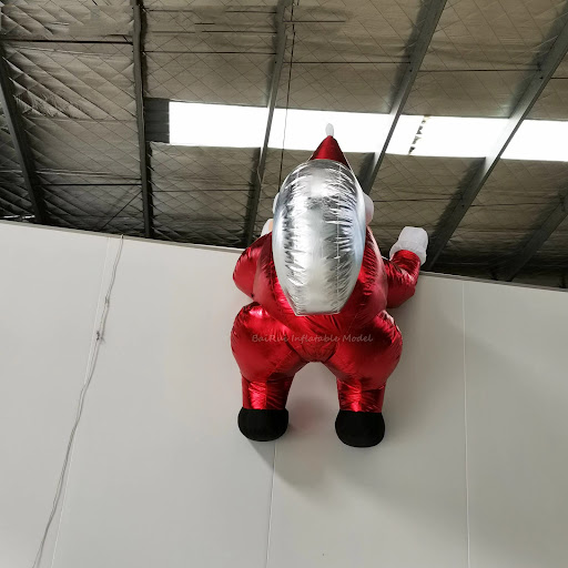 Title 3, Christmas Decoration Inflatable Climbing Wall S...