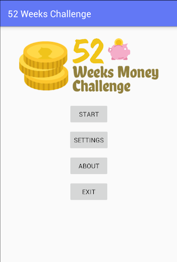 52 Weeks Money Challenge