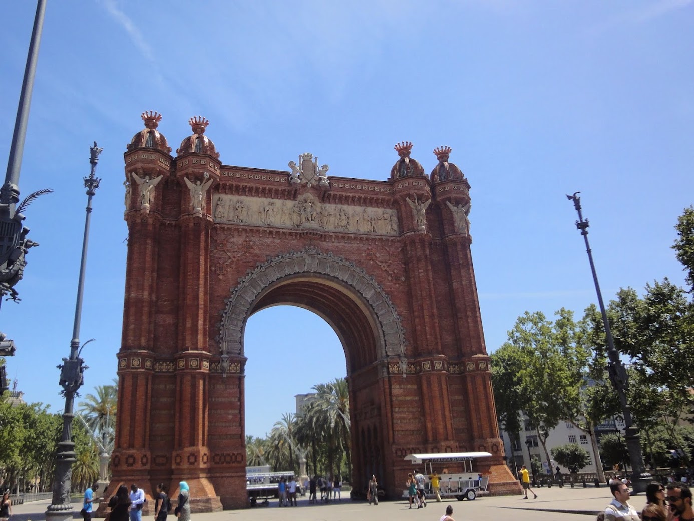 Arc de triomphe à Barcelone