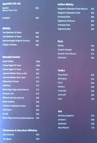 Mix-Lounge Bar menu 1