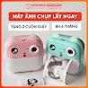 Máy Ảnh Chụp Lấy Liền, Máy In Nhiệt Mini/Chụp Ảnh Cho Bé, Có Tích Hợp Trò Chơi, Quay Video - Dreamee