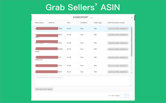 ASINEXPORT - Amazon ASIN Lookup & Grabber