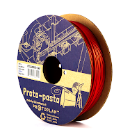 Proto-Pasta Candy Apple Red Metallic HTPLA Filament - 1.75mm (0.5kg)