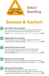 Samosa Singh menu 2