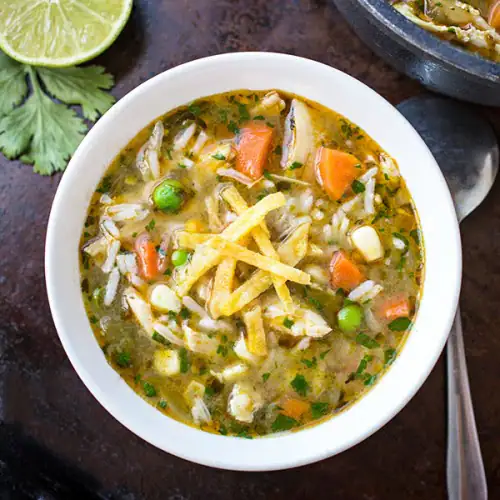 Chicken Lemon Coriander Soup