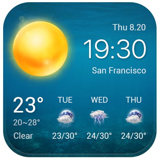 Download  Local Weather Widget&Forecast 