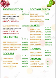 Nutri Bar menu 8