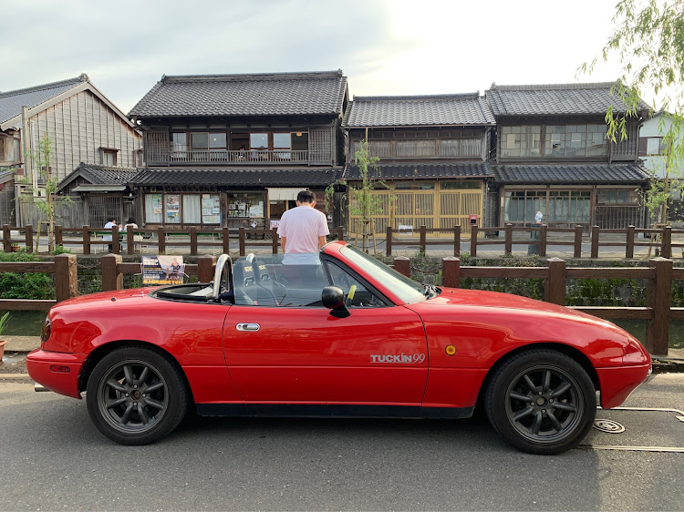 ロードスターのオープンカーのある生活・ユーノスロードスター・佐原の町並み・小江戸佐原に関するカスタム事例の投稿画像2枚目