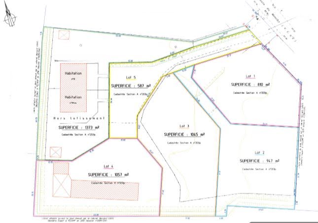 Vente terrain à batir  1057 m² à Manéglise (76133), 131 000 €