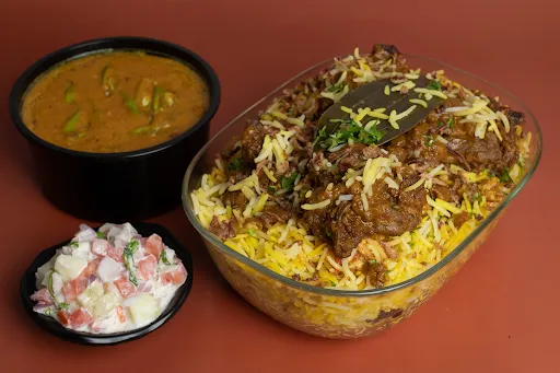 Hyderabadii Mutton Dum Biryani