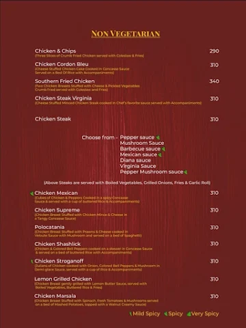 Mezzaluna menu 