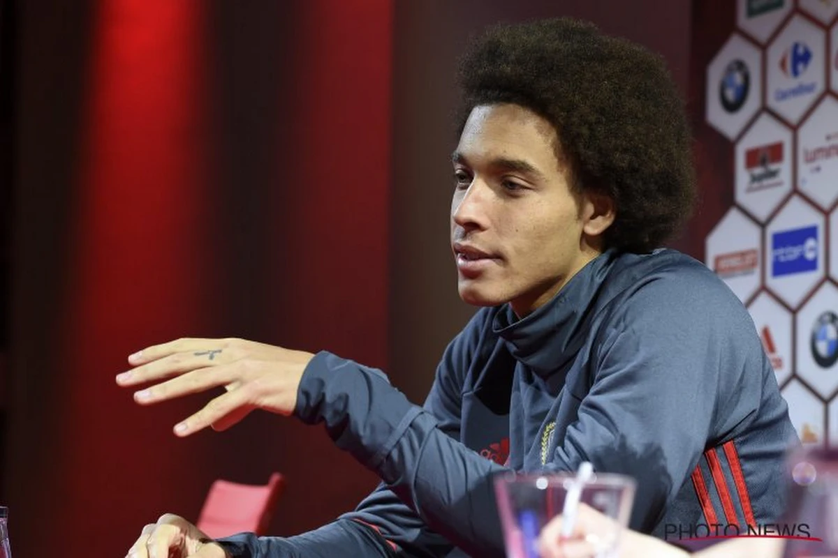 Axel Witsel répond aux critiques : "Venez une fois voir comment ça se passe là-bas"