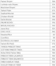 Coal Flame Biryani menu 2