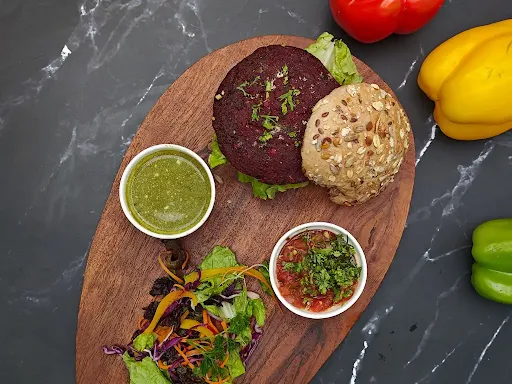 Multigrain Beetroot Burger