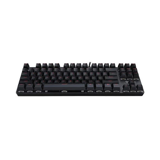 Bàn phím cơ gaming có dây Rapoo Brown switchV500 Alloy màu đen (30902V5017A2420)