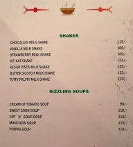 Prema Delight menu 5