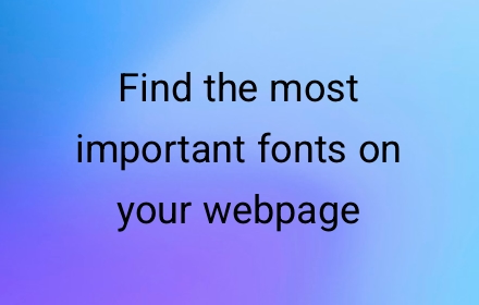 Font inspector small promo image