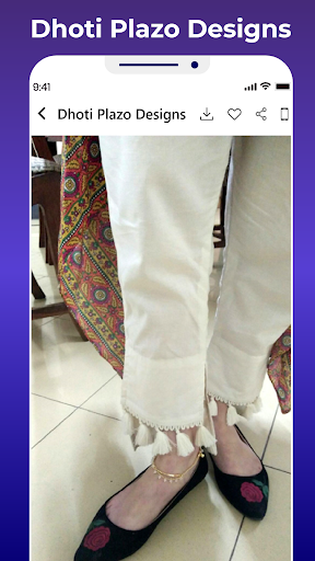 Palazzo Dhoti Tulip Dress kurti Design salwar neck