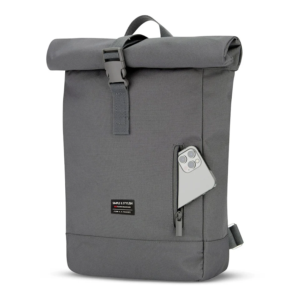 Sac à dos de voyage grande capacité, étanche, multi-espaces, pour ordinateur portable, enroulable, pour étudiant. Protection et organisation.