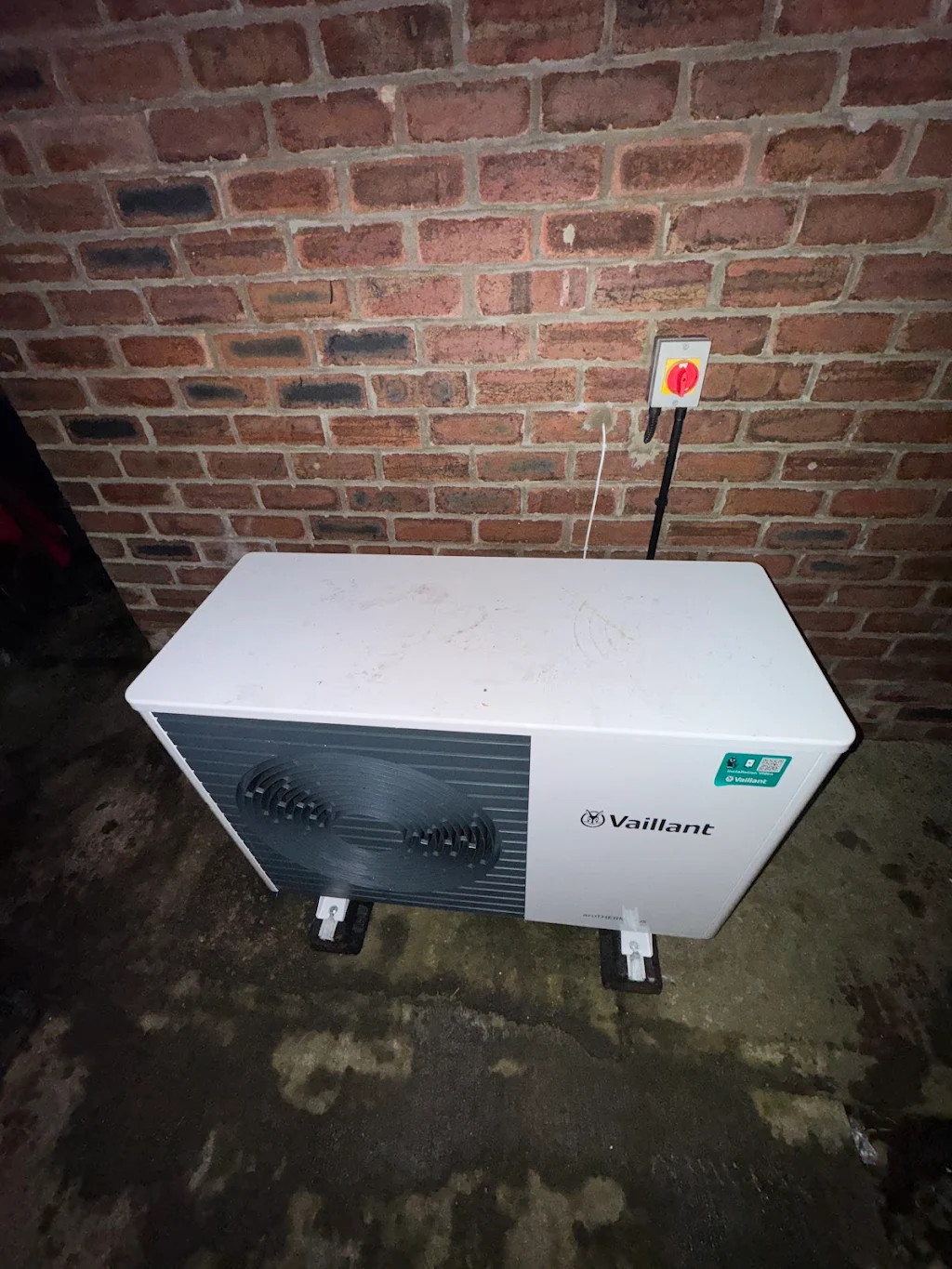 Album cover: Air source heat pump