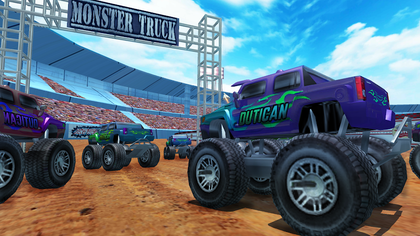 Monster Truck Racing Simulator Screen 1