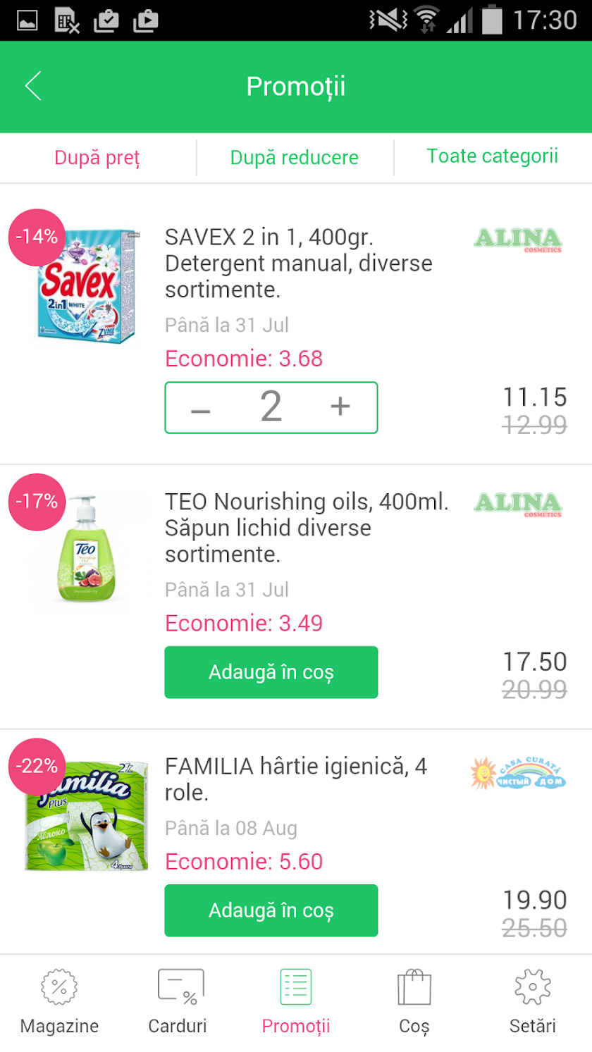 Eredus – reduceri în magazine Screen 3