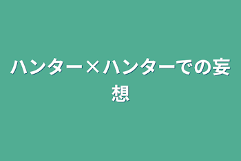 ハンター×ハンターでの妄想