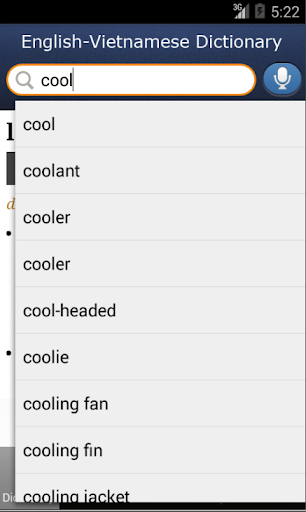 English-Vietnamese Dictionary