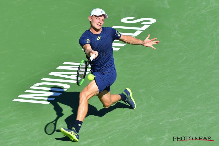 Achtste reekshoofd David Goffin mag een ronde verder in Miami