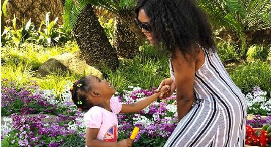 Ann Malinga and her daughter, Zanokuhle.