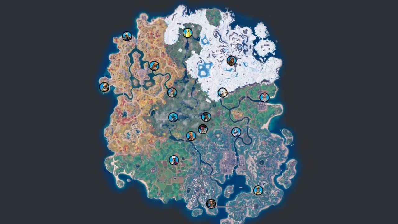 NPC locations