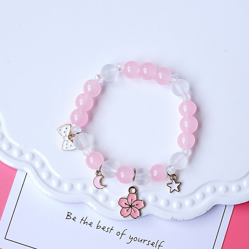 Title 32, Womens Fashion Temperament Crystal Bead Bracel...