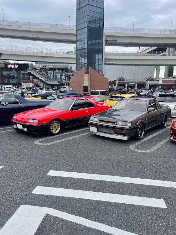 スカイラインのR31・秋の交通安全週間・ドライブ・大黒PA・秋の気配に関するカスタム事例の投稿画像1枚目