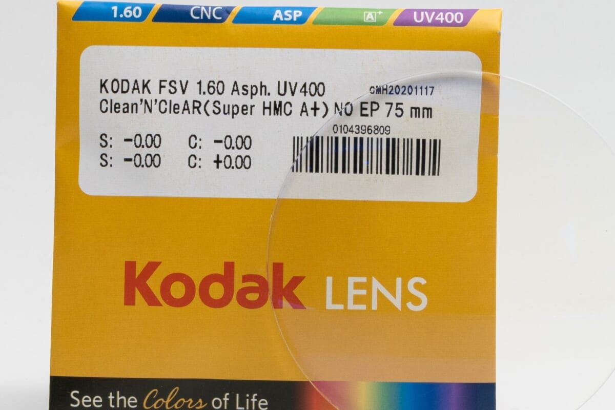 Tròng kính Kodak của Mỹ