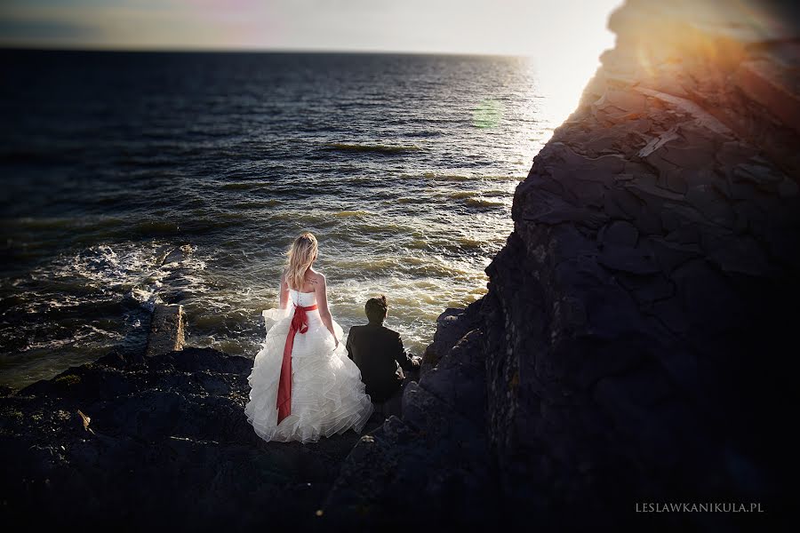 Fotógrafo de casamento Lesław Kanikuła (kanikua). Foto de 1 de setembro 2014