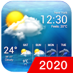 Cover Image of ダウンロード free live weather on screen 16.6.0.50058 APK