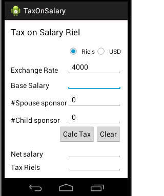 Tax On Salary Riel