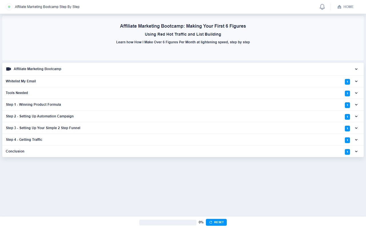 Affiliate Marketing Bootcamp Step By Step Preview image 3
