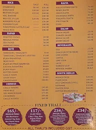 Rajmahal Restaurant menu 6